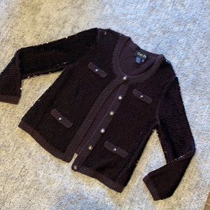 Vintage Gardy California sequin cardigan